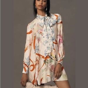 NWT Maeve Tie Neck dress - sz M